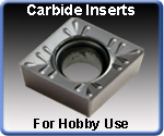 Carbide Inserts Hobby Use