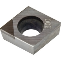 CCMW 09T308 CBN300 CBN Turning Insert for Hardened Steel 45-65 HRC Interrupted Cutting