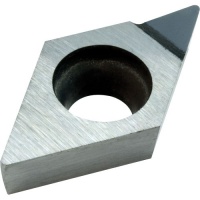 DCMT 070204 PCD 1300 Diamond Turning Insert for Aluminium Alloys with less than 12% Si content