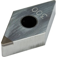 DNMA 150608 CBN300 CBN Turning Insert for Hardened Steel 45-65 HRC Interrupted Cutting