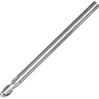 APB2-20200150 2 Flute Ball Nose Carbide End Mill for Aluminium and Non Ferrous Materials 20mm Diameter Ultra Polished 150mm Long