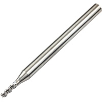 APS3-04020050 3 Flute Carbide End Mill for Aluminium and Non Ferrous Materials 2mm Diameter Ultra Polished Flute