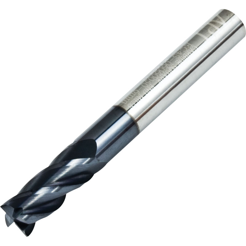 Economy Series Carbide End Mill 8mm Diameter 4 Flute TiAlN ...