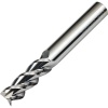 APR3-03030050-R0.5 3 Flute Corner Radius Carbide End Mill for Aluminium, Non Ferrous Materials 3mm Diameter Ultra Polished R0.5