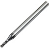 SS4-04010050 4 Flute Carbide End Mill for Stainless and HRSA 1mm Diameter AlTiN-XT Coated 60HRC